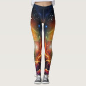 Custom Yoga Leggings mit Chakren (Vorderseite)