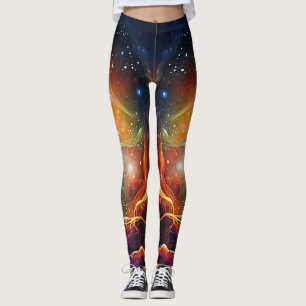 Custom Yoga Leggings mit Chakren