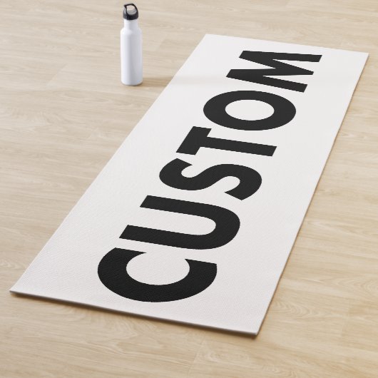 Custom Yoga Mat 1 Sided Print LANDSCAPE Orientated Yogamatte (Beispiel)