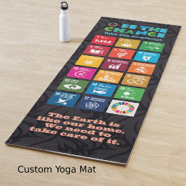 Custom Yoga Mat Personalisiert Mindfulful Yoga Gea Yogamatte
