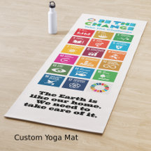 Custom Yoga Mat Personalisiert - Yoga Teacher Gesc