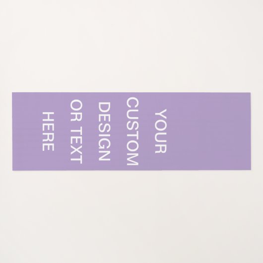 Custom Yoga Mat - Personalisiertes Design und Text Yogamatte (Rückseite (Horizontal))