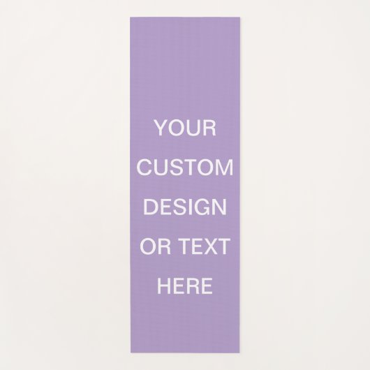 Custom Yoga Mat - Personalisiertes Design und Text Yogamatte (Vorderseite)