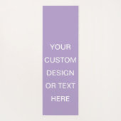 Custom Yoga Mat - Personalisiertes Design und Text Yogamatte (Rückseite)