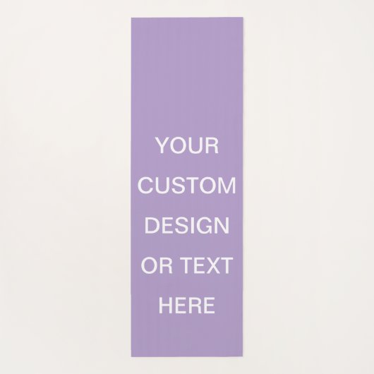 Custom Yoga Mat - Personalisiertes Design und Text Yogamatte (Rückseite)
