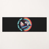 Custom Yoga Mat Sphynx Cat zu Cool für Pelz Yogamatte (Vorderseite (Horizontal))