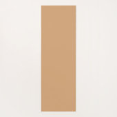 Custom Yoga Mat - Warmes Sanddesign Yogamatte (Rückseite)