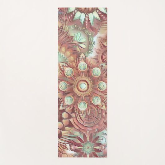 Custom Yoga mata mandala Yogamatte (Vorderseite)