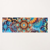 Custom Yoga mata mandala Yogamatte (Vorderseite (Horizontal))