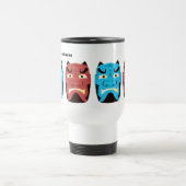Custom Yokai Oni (japanischer Dämon) Reisebecher (Mittel)