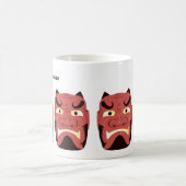 Custom Yokai Oni (japanischer Dämon) Tasse (Mittel)
