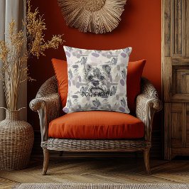 Custom Yorkshire Terrier Portrait Pillow Abstrakt Kissen