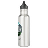 CUSTOM Yosemite Nationalpark Parco Civico-Ciani Edelstahlflasche (Rechts)