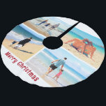 Custom Your Foto Collage Christmassenbaum Skirt Polyester Weihnachtsbaumdecke<br><div class="desc">Weihnachtsbaumrock mit individueller Fotomaterial und Text - Einzigartiges Eigendesign - Personalisierte Familie / Freunde oder Persönliche Baumrinde / Geschenk - Text und Fotos hinzufügen - Vergrössern und verschieben Sie Elemente mit dem Anpassungs-Tool ! Wählen Sie Schriftart / Größe / Farbe! Viel Glück - Seien Sie glücklich :)</div>