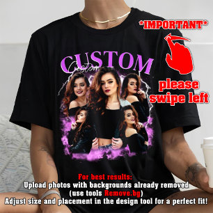 CUSTOM YOUR Own Bootleg für Valentinstag Geschenk T-Shirt