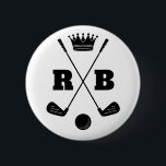 Custom Your Own Name & Brand Golf Balls Button<br><div class="desc">Custom Your Own Name & Brand Golf Balls button Make your game stand out with custom name golf balls button designed just for you. Personalize each ball with your name, initials, message, or a unique design to add a special touch. Perfect for gifts, golf tournaments, corporate branding, or your own...</div>