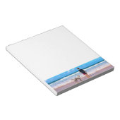 Custom Your Pet Photo Notepad Notizblock (angewinkelt)