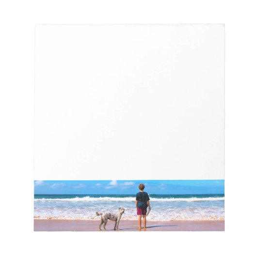 Custom Your Pet Photo Notepad Notizblock (Vorderseite)