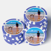Custom Your Pet Photo Poker Chips Personalize Text (Stapel)