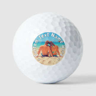 Custom Your Photo Golf Balls Personalized Text Golfball
