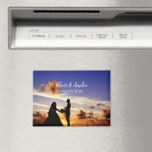 custom your photo personalized name wedding magnet (In Situ (Geschirrspüler))