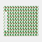 Custom ZAMBIAN FLAG Fleecedecke (Vorderseite (Horizontal))