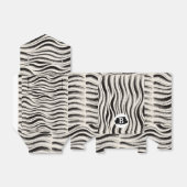 Custom Zebra Fevor Box mit Ribbon - Personalisiert Geschenkschachtel (Ungefaltet)
