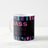 Custom Zebra Print Tasse 11 (Vorderseite Links)