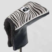 Custom Zebra Strip Golf Head Cover Headcover (3/4 Vorderseite)