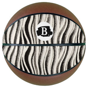 Custom Zebra Stripe Basketball