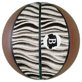 Custom Zebra Stripe Basketball (Vertikal)