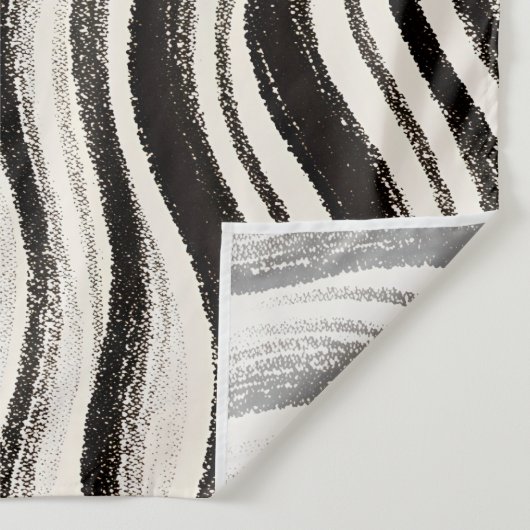 Custom Zebra Stripe Tapestry - Personalisiert Wandteppich (Detail)