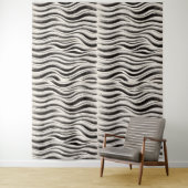 Custom Zebra Stripe Tapestry - Personalisiert Wandteppich (Beispiel)