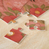 Custom Zen Meditation Mindful Japan Abbildung Puzzle (Seite)