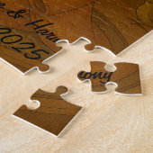 Custom Zen Meditation Mindful Japan Abbildung Puzzle (Seite)