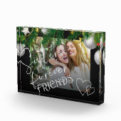Custom | Zitat "Sisters are Forever Friends" | Fotoblock (Rechts)