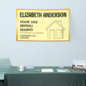 Custom Zuhause Sale Kommerziell Rental and Lease Banner (Messeveranstaltung)