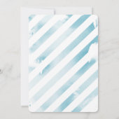 CUSTOM zum ersten Geburtstag einladen zu Nixon Einladung (Rückseite)