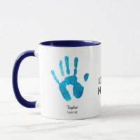Custom Zwei Handdrucke Wir Liebe Sie, Mommy!