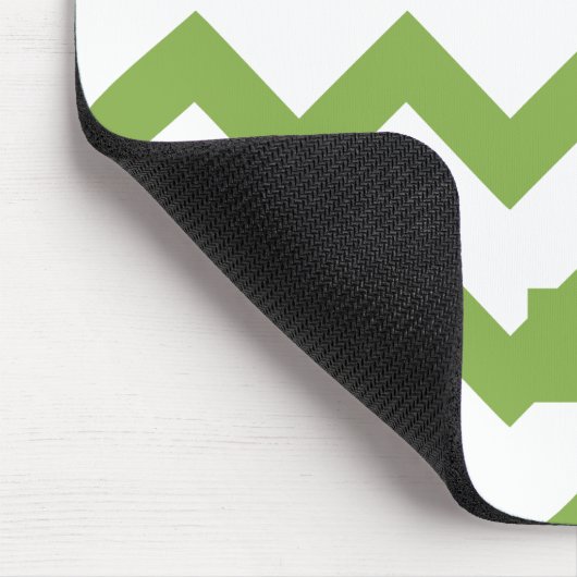Custome Minimal Modern Zigzag Mouse Pad Mousepad (Ecke)