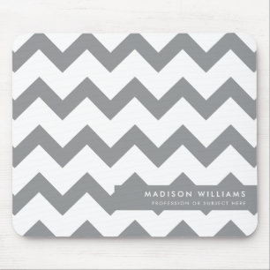 Custome Minimal Modern Zigzag Mouse Pad Mousepad