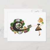 Custome Real Anwesen Postkarte (Vorne/Hinten)