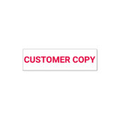 Customer Copy Template Permastempel (Design)