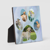 Customer Dog Foto Frame Fotoplatte (Vorderseite)