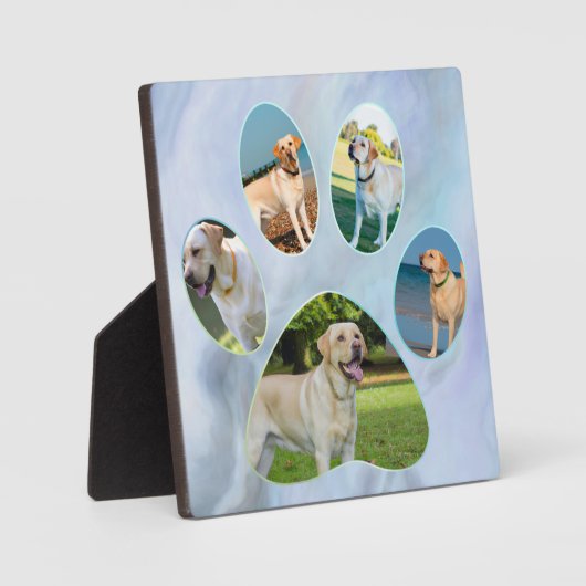 Customer Dog Foto Frame Fotoplatte (Vorderseite)