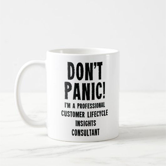 Customer Lifecycle Insights Consultant Kaffeetasse (Links)