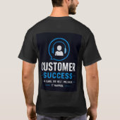 🎧 Customer Success Professional Support Team💼 T-Shirt (Rückseite)