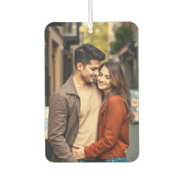 Customer two side photo car air freshener pretty autolufterfrischer