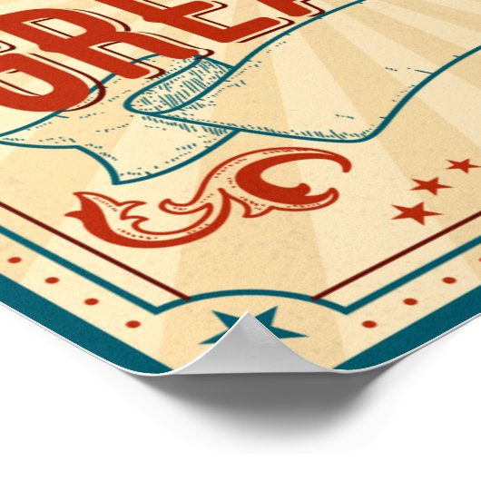 Customisable Circus Poster (Ecke)