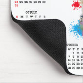 Customisable Cute Chihuahua Dog Calendar  Mousepad (Ecke)